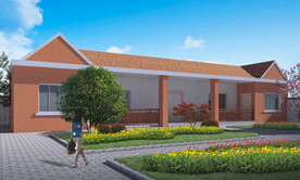 别墅庭院院子景观设计案例效果图