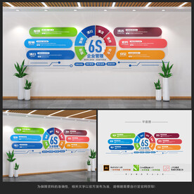 6S文化墙