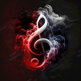 音乐背景元素