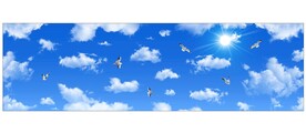 蓝天白云
