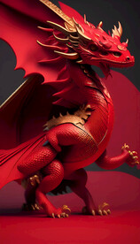 红色龙