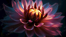 唯美绽放的花朵