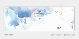 高端水墨肌理装饰画