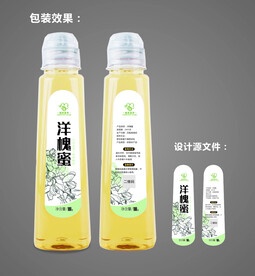 蜂蜜标贴包装