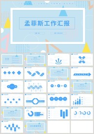 孟菲斯工作汇报计划总结PPT
