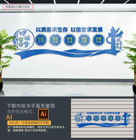 企业质量文化墙