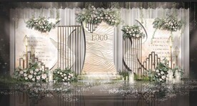 森系婚礼效果图