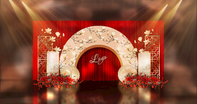 中式婚礼效果图