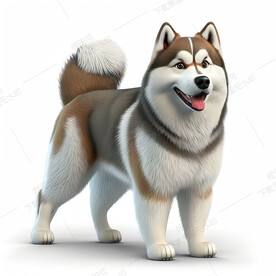 阿拉斯加雪橇犬