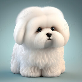 白色马尔济斯犬