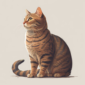 虎斑猫