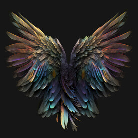 炫彩羽翅