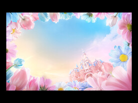 仰视的花园城堡