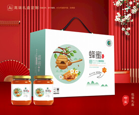 蜂蜜包装 百花蜂蜜礼盒