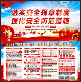 安全生产宣传栏