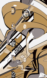 轻奢抽象装饰画