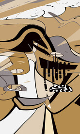 轻奢抽象装饰画