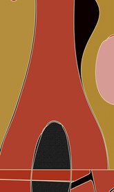 日式轻奢抽象装饰画