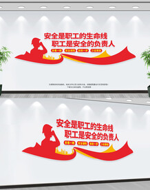 企业安全标语文化墙