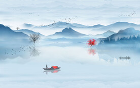 新中式山水