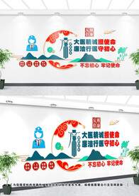 医院廉政文化墙
