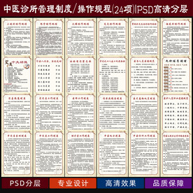 中医诊所管理制度