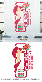 民族团结文化墙