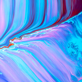 淡蓝色酸性油漆质感流体渐变背景