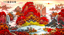 国画山水