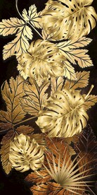 轻奢金叶子玄关