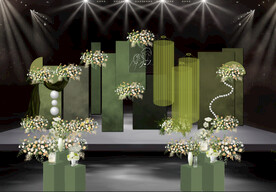 绿色婚礼效果图