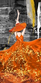 轻奢时尚美女装饰画