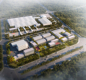新型建材智能制造产业园效果图