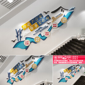 农贸市场文化墙