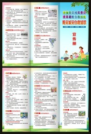 防灾减灾自救知识折页