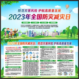 2023年防灾减灾日