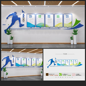 发展历程文化墙