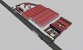 中铁项目部模型