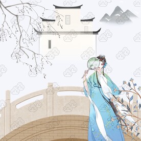 古风戏曲人物海报