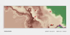 水墨山水装饰画