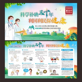 全国防治碘缺乏病日宣传栏