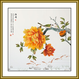 新中式花鸟国画