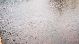 地面下雨自然实拍1080高清视