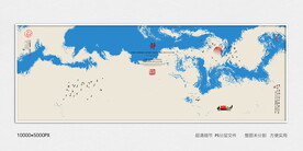 抽象禅意水墨画