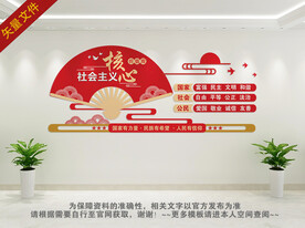 核心价值观文化墙