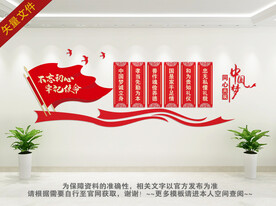 中国梦主题文化墙