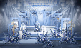 蓝色婚礼