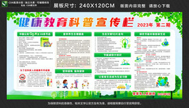 夏季健康教育科普宣传栏
