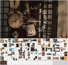 典雅复古ppt模板