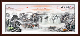 国画山水画